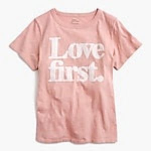 Pink Love First Tee